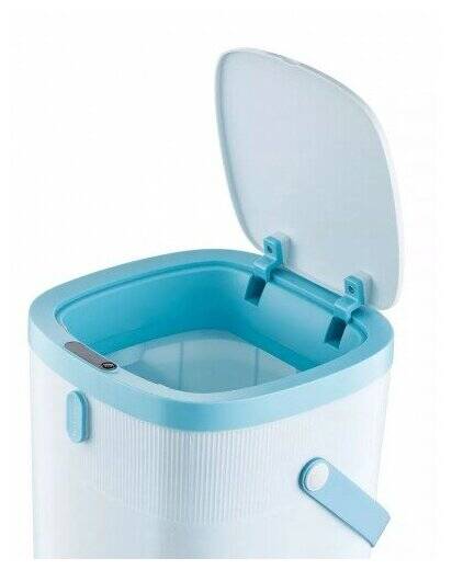 Мусорное ведро Ninestars Foot Sensor Trash Can, 12л (DZT-12-36SJT) Blue (Синий) CN Мусорное ведро Ninestars Foot Sensor Trash Can, 12л (DZT-12-36SJT) Blue (Синий) CN