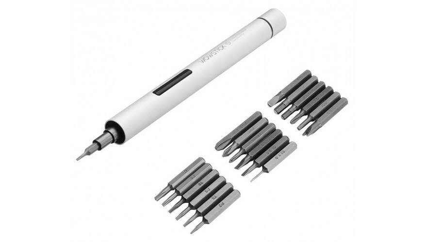 Аккумуляторная отвертка Wowstick Try 20 in 1 White (Белый) CN