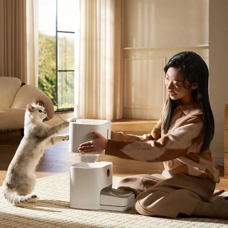 Автокормушка для кошек и собак Xiaomi Mijia Smart Pet Feeder 2 (MJWSQ02) 5 л White (Белый) CN