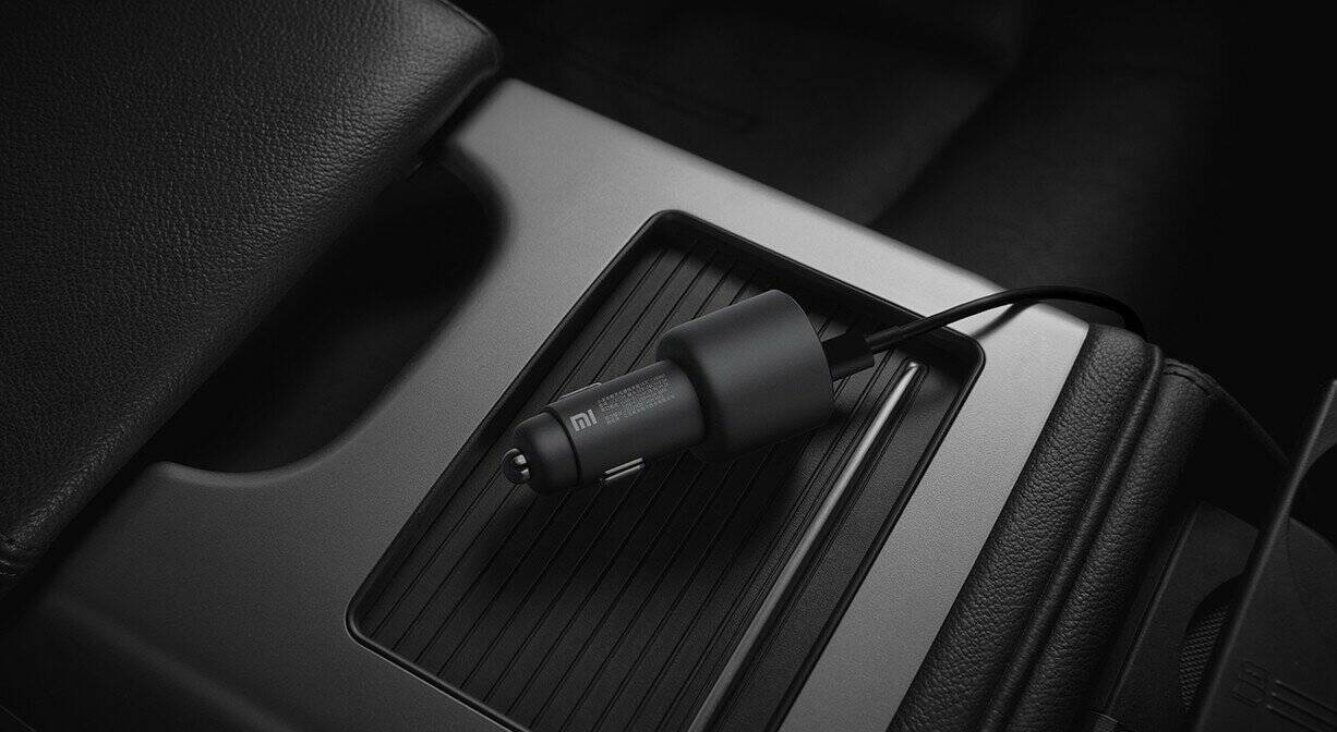 Автомобильное зарядное устройство Xiaomi Car Charger Fast Charging Version 1А1С 100W (CC007ZM) Black (Черный)