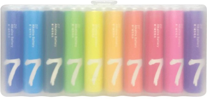 Батарейки ZMI Alkaline AA701, ААА 10 шт