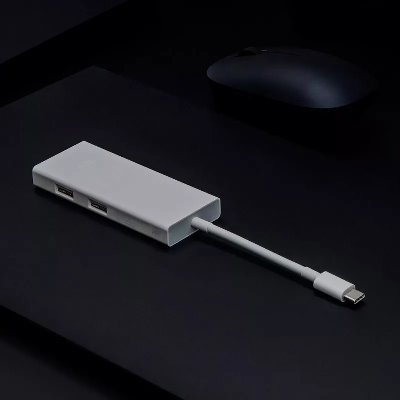 Адаптер Xiaomi с Type-C Display Port Converter (ZJQ02TM) White (Белый) Адаптер Xiaomi с Type-C Display Port Converter (ZJQ02TM) White (Белый)