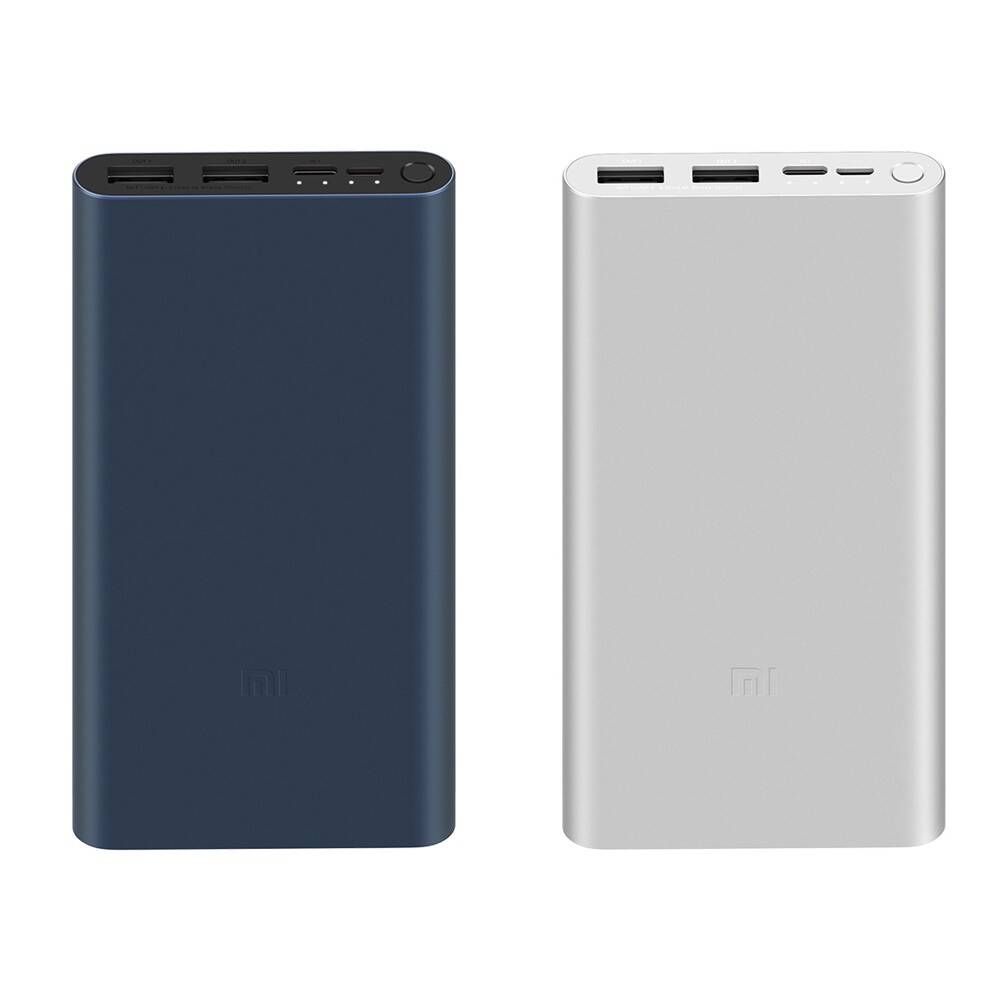Аккумулятор Xiaomi Mi Power Bank 3 10000 mAh (PLM13ZM) Black (Черный) RU