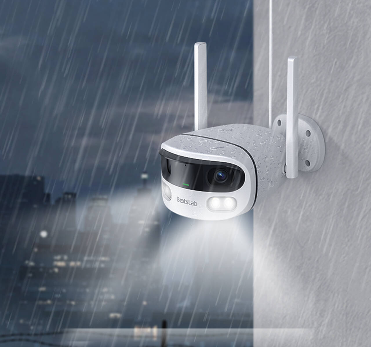 IP камера Botslab Outdoor Cam Dual (W302) White (Белый) EU
