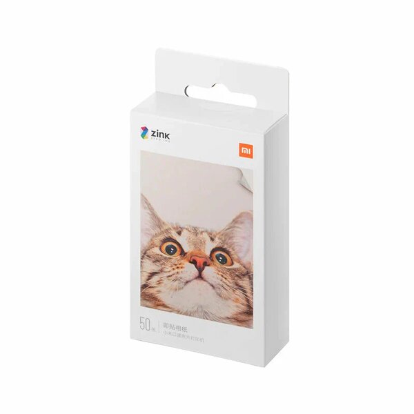 Фотобумага Xiaomi Mijia AR ZINK Portable Photo Printer Paper (20 листов) White (Белый)