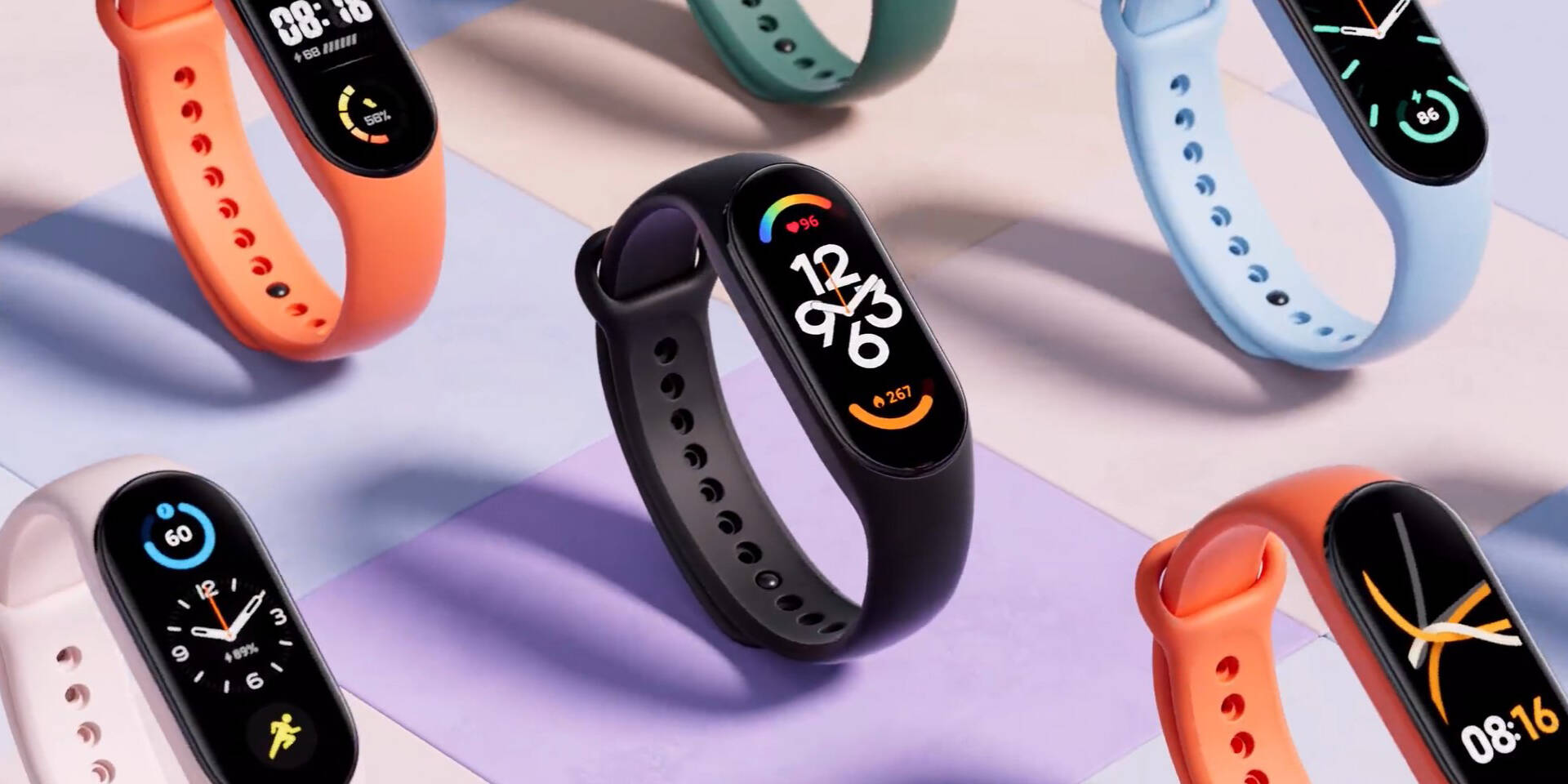 Фитнес-браслет Xiaomi Band 7 Black (Черный) CN