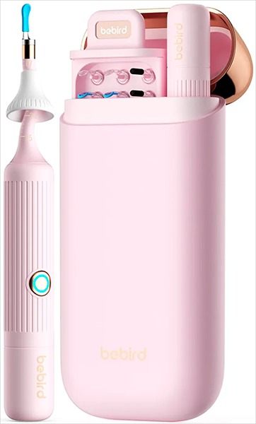Умная ушная палочка Xiaomi Bebird Visual Ear Picking Device Bebird 3 Plus Pink (Розовый)
