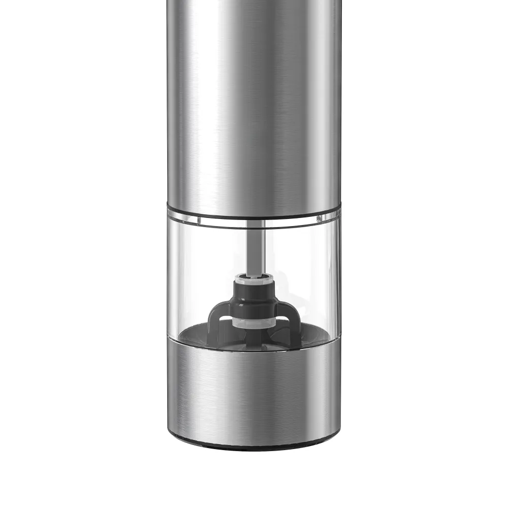 Электрическая мельница для перца и соли Circle Joy Electric Grinder (KYMQ-33A-H) Silver (Серебристый)