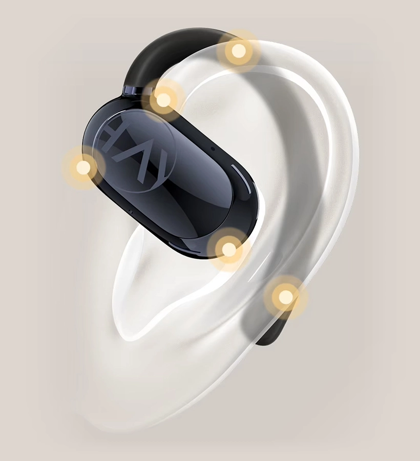 Беспроводные наушники Xiaomi Haylou Earhook 1 (OW02) Black (Черный)