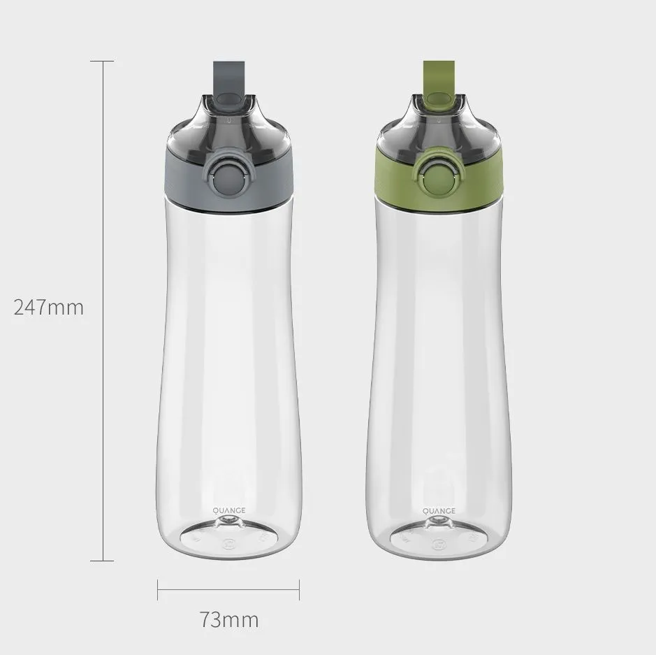 Бутылка для воды Xiaomi Quange Tritan 610ml YD-100 Gray (Серый)