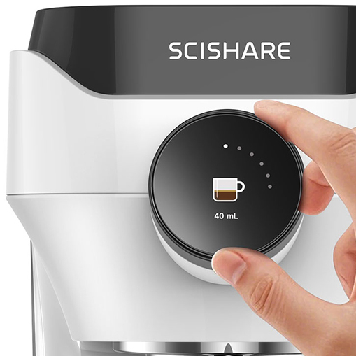 Кофемашина полуавтоматическая Scishare S1181 White (Белый) CN
