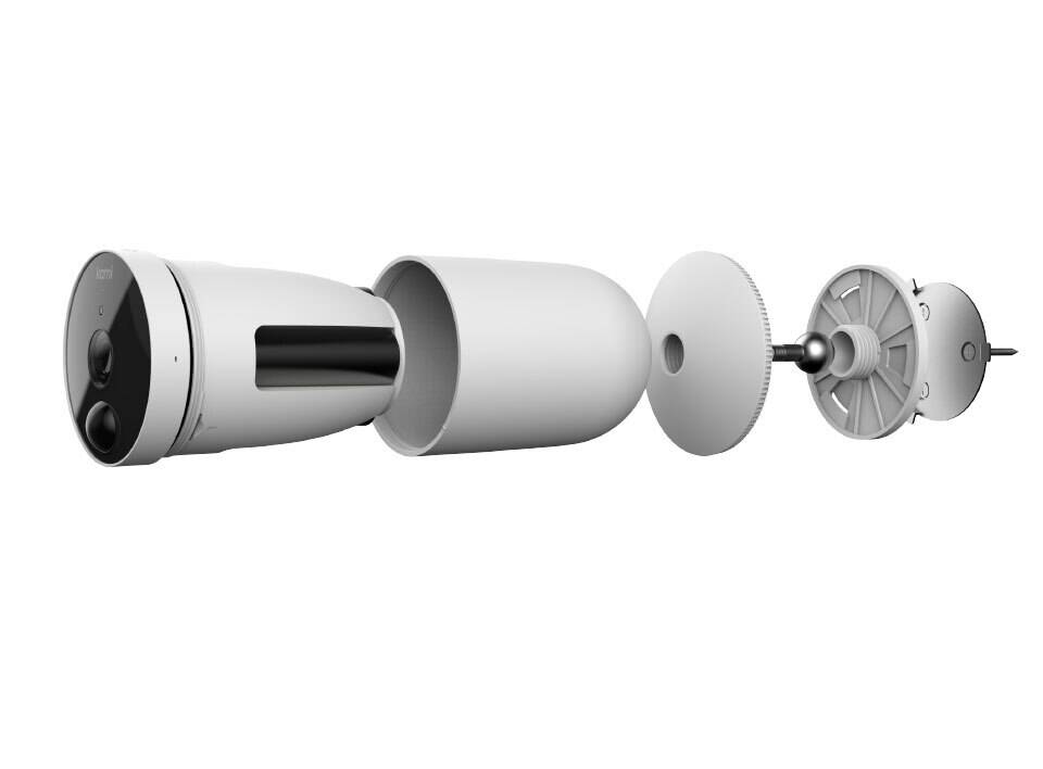 IP камера Xiaomi Yi Kami Wire-Free Outdoor Camera (W102) White (Белый)