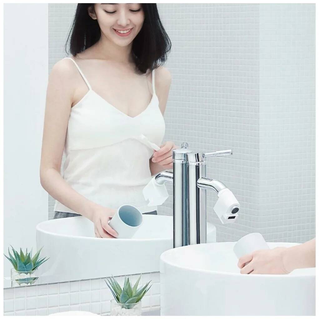 Насадка аэратор на крана Xiaomi Xiaoda Smartda Induction Home Water Sensor (HD-ZNJSQ-02) White (Белый) Насадка аэратор на крана Xiaomi Xiaoda Smartda Induction Home Water Sensor (HD-ZNJSQ-02) White (Белый)