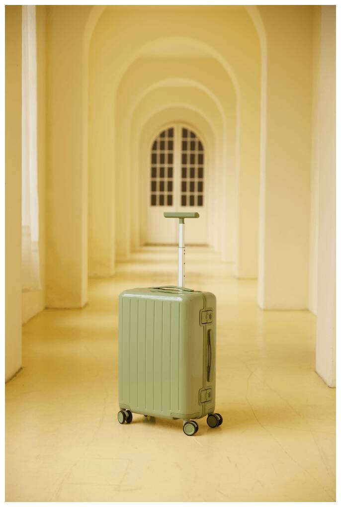 Чемодан NINETYGO Manhattan Luggage 20" Green (Зеленый)