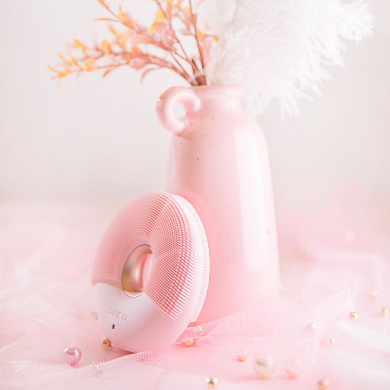 Массажер для лица с ультразвуковой очисткой Xiaomi DOCO Smart Sonic V001 Pink (Розовый) Массажер для лица с ультразвуковой очисткой Xiaomi DOCO Smart Sonic V001 Pink (Розовый)