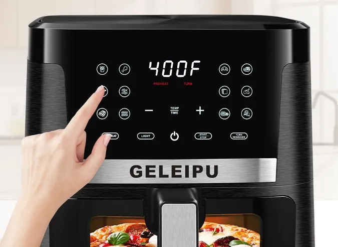 Аэрофритюрница GELEIPU DL27 7л Black (Черный)