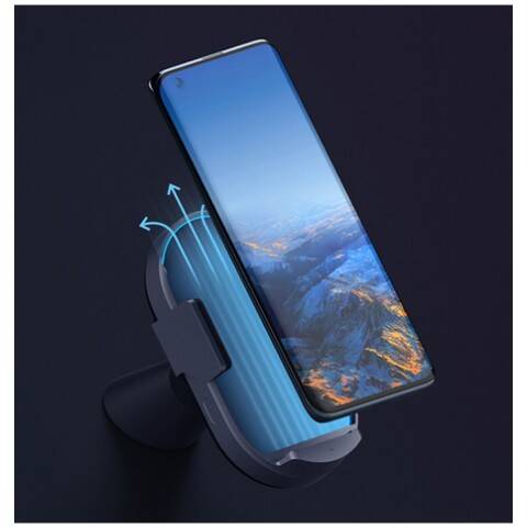 Держатель с беспроводной зарядкой Xiaomi Wireless Car Charger Pro 50W Max (WCJ05ZM) Black (Черный)