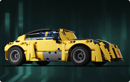 Конструктор Onebot Transformers BumbleBee (OBDHF02HZB) Yellow (Желтый)