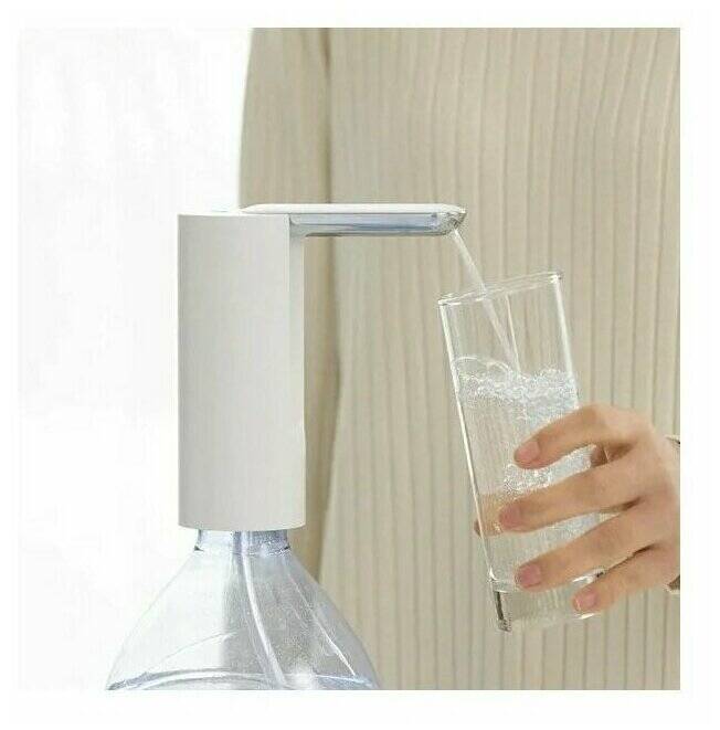 Автоматическая складная помпа Xiaomi Water Pump 012 White (Белый)