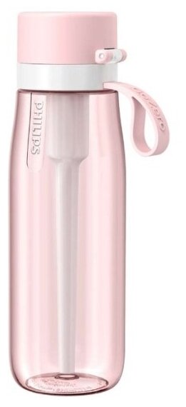 Бутылка-фильтр для фитнеса Philips AWP2731PKR/58, 0.66л