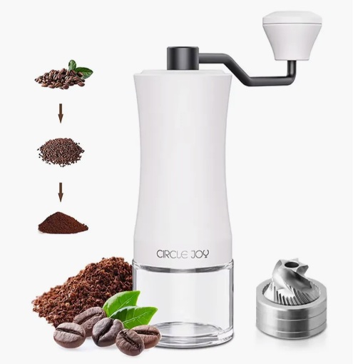 Кофемолка ручная Xiaomi Circle Joy Hand Coffee Grinder (CJ-CF17-W) White (Белый)