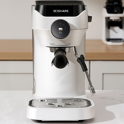 Кофемашина полуавтоматическая Scishare S1181 White (Белый) CN