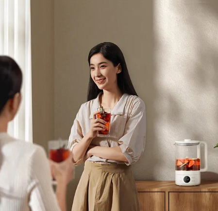 Электрический заварочный чайник Xiaomi Mijia Multifunctional Health Pot S1 (MDS2A0) Beige (Бежевый) CN