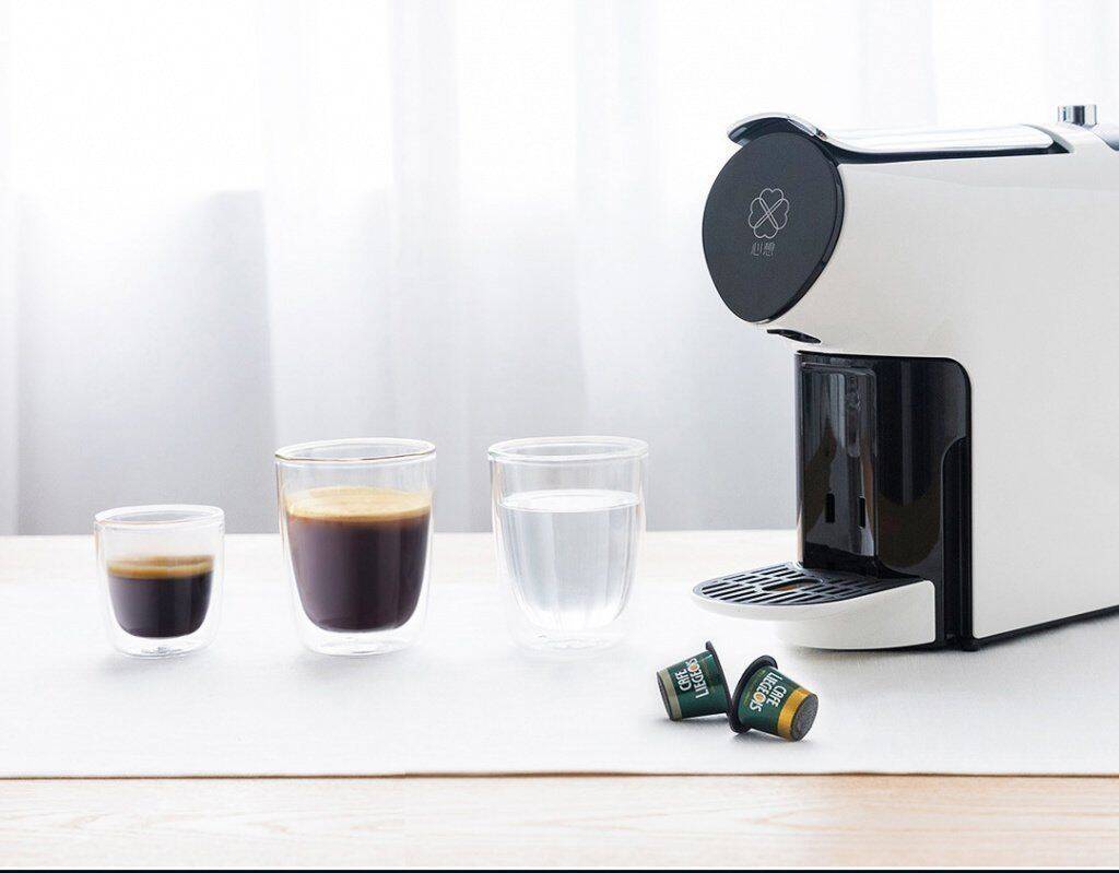 Кофемашина капсульная Scishare Smart Capsule Coffee Machine (S1102) White (Белый)