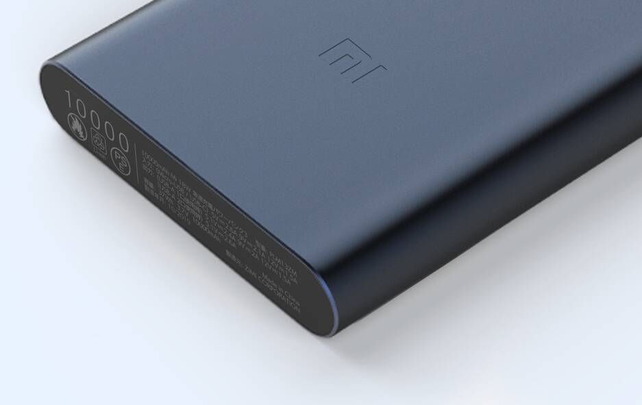 Аккумулятор Xiaomi Mi Power Bank 3 10000 mAh (PLM13ZM) Black (Черный) RU