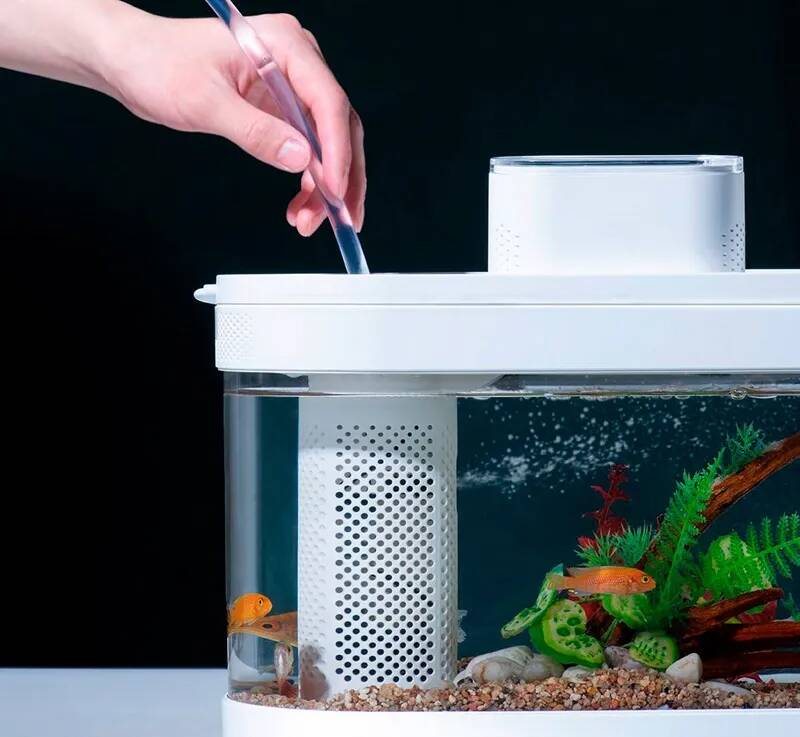 Аквариум Xiaomi Descriptive Geometry C180 Smart Fish Tank PRO (HF-JHYG007) White (Белый) Аквариум Xiaomi Descriptive Geometry C180 Smart Fish Tank PRO (HF-JHYG007) White (Белый)