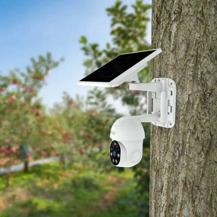IP камера XiaoVV Solar Powered Outdoor PTZ Camera P6 Pro 4G (XVV-1120S-P6-4G) White (Белый) EU