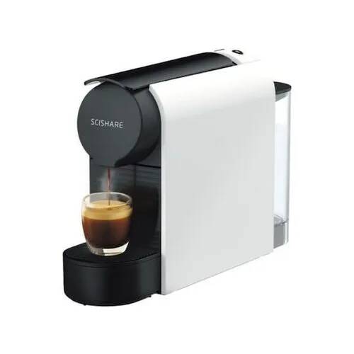 Кофемашина капсульная Scishare Capsule Coffee Machine (S1104) Silver (Серебристый)