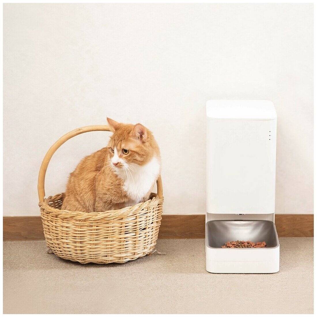 Автокормушка для животных Xiaomi Mijia Smart Pet Feeder 3.6 л (XWPF01MG) White (Белый) CN Автокормушка для животных Xiaomi Mijia Smart Pet Feeder 3.6 л (XWPF01MG) White (Белый) CN