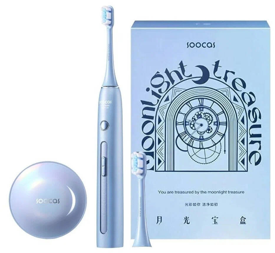 Электрическая зубная щетка Soocas X3 Pro (с дезинфекцией) Blue (Синий) CN