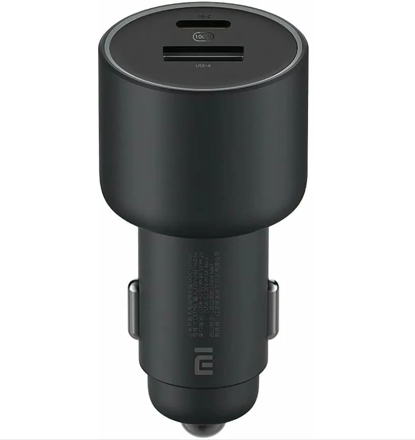 Автомобильное зарядное устройство Xiaomi Car Charger 1A1C 100W + кабель MDY-16-ER Black (Черный)