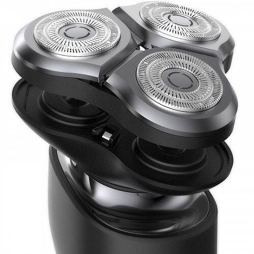 Сменная головка для электробритвы Xiaomi Mijia Electric Shaver Head (S300, S500, S500c) (MJTXDDT01SKS) Black (Черный)
