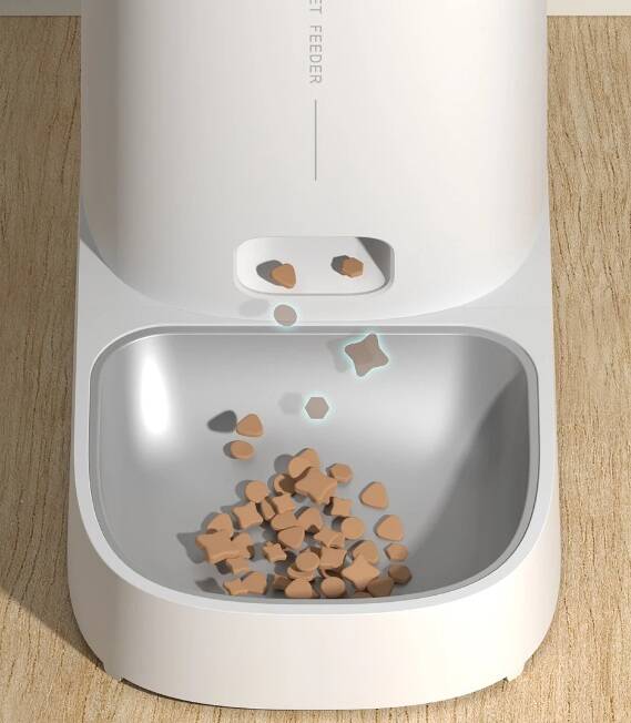 Автокормушка для животных Xiaomi Rojeco 4L Automatic Pet Feeder WIFI Version Single Bowl White (Белый)