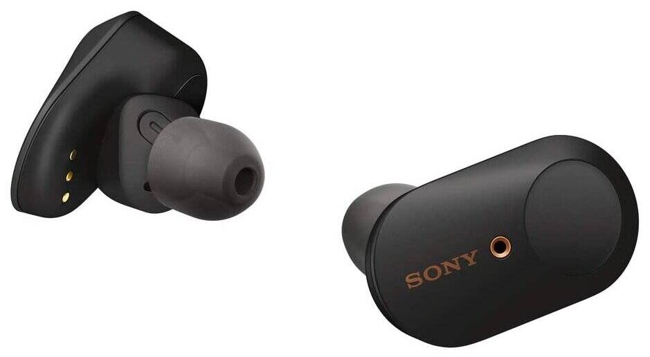 Беспроводные наушники с шумоподавлением Sony WF-1000XM3 Black (Черный) CN Беспроводные наушники с шумоподавлением Sony WF-1000XM3 Black (Черный) CN