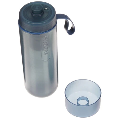 Бутылка-фильтр для фитнеса Philips GoZero 590 мл (AWP2712BLR/31) Dark Blue (Темно-синий)