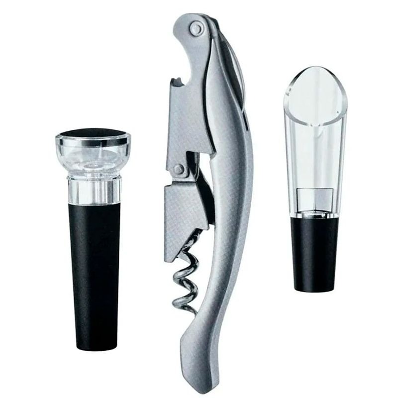 Винный набор Circle Joy Mermand Sommeliers Corkscrew Set (CJ-KP-TZ01) Black (Черный)