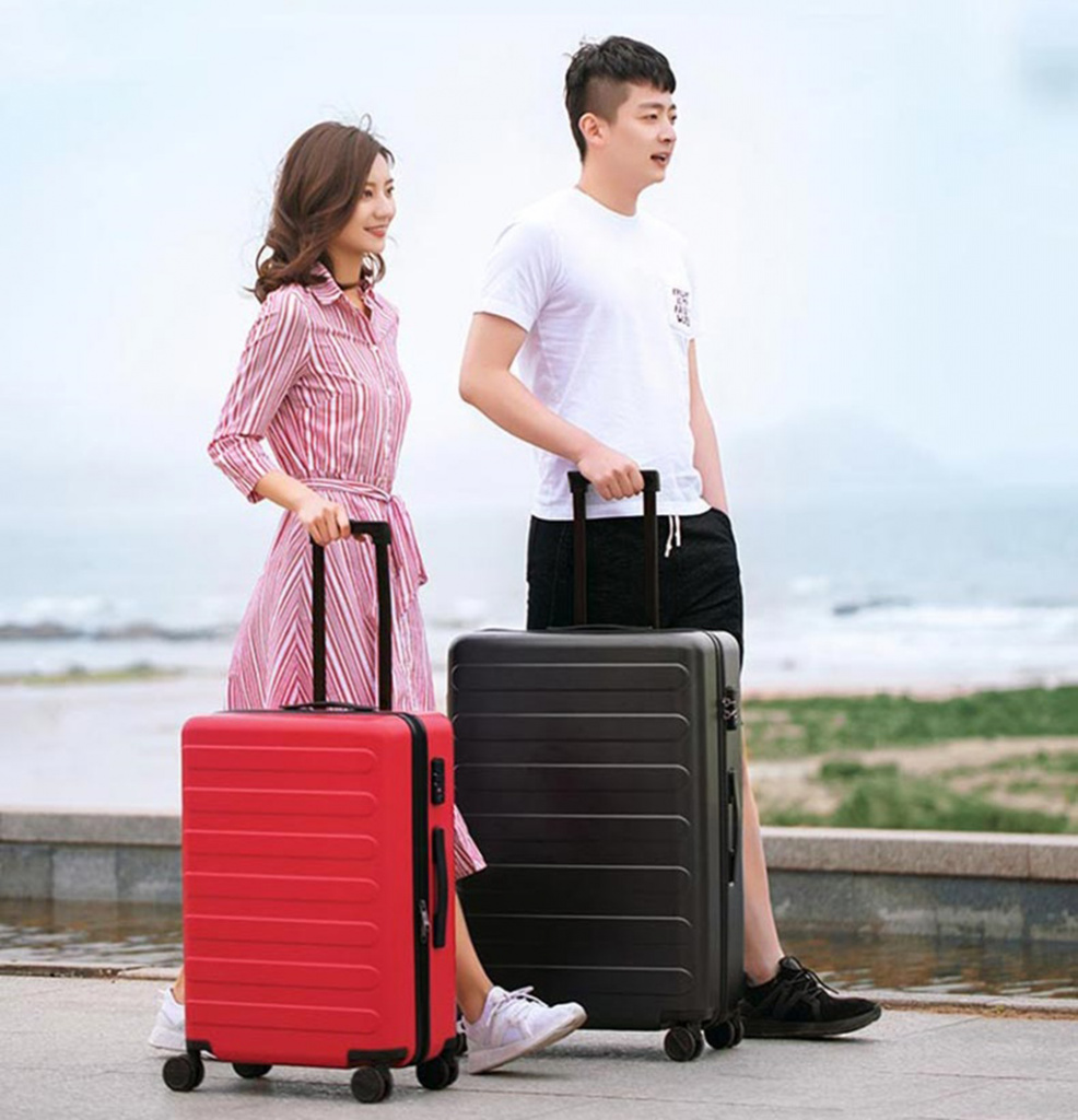 Чемодан 90 Points Fun Seven Bar Business Suitcase 20" Red (Красный) Чемодан 90 Points Fun Seven Bar Business Suitcase 20" Red (Красный)