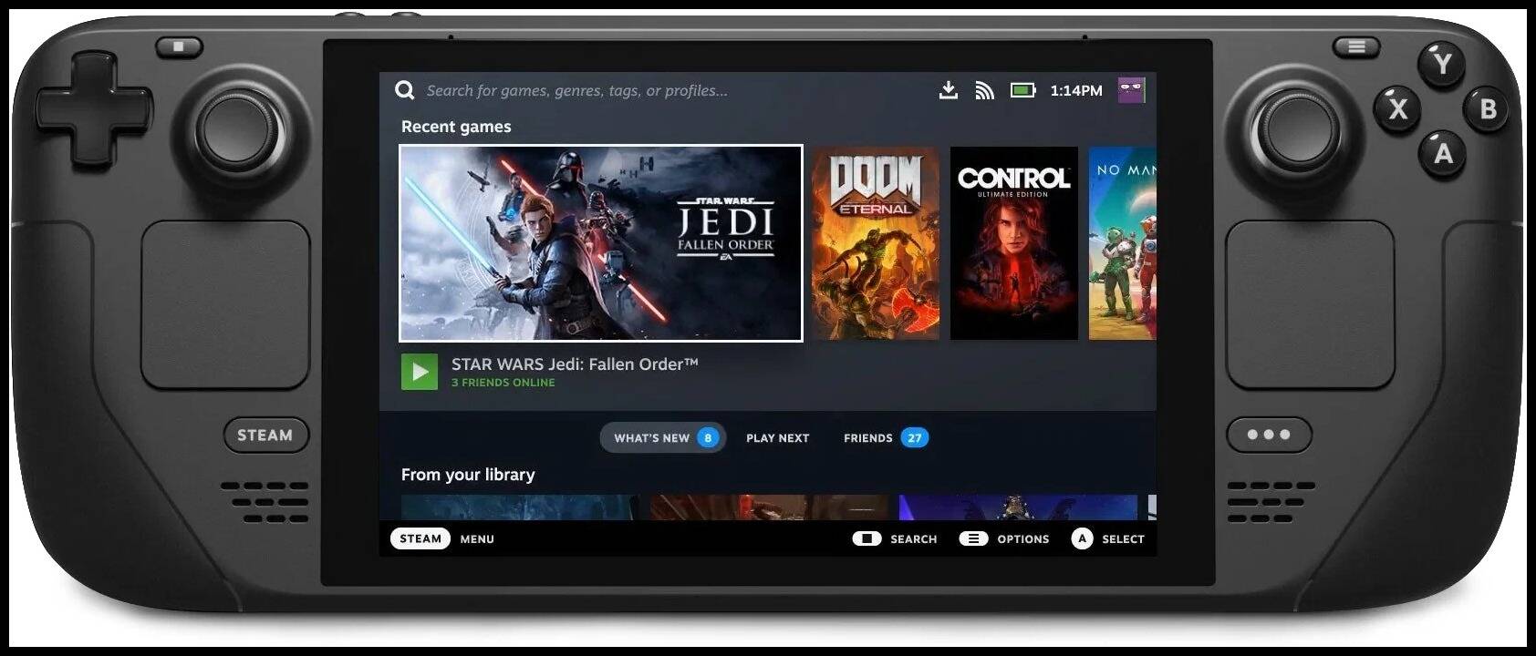 Игровая консоль VALVE Steam Deck 256GB Black (Черный) US Игровая консоль VALVE Steam Deck 256GB Black (Черный) US