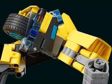 Конструктор Onebot Transformers BumbleBee (OBDHF02HZB) Yellow (Желтый)