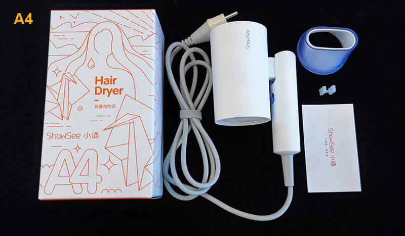 Фен со складной ручкой Xiaomi Showsee Hair Dryer A4-W White (Белый)