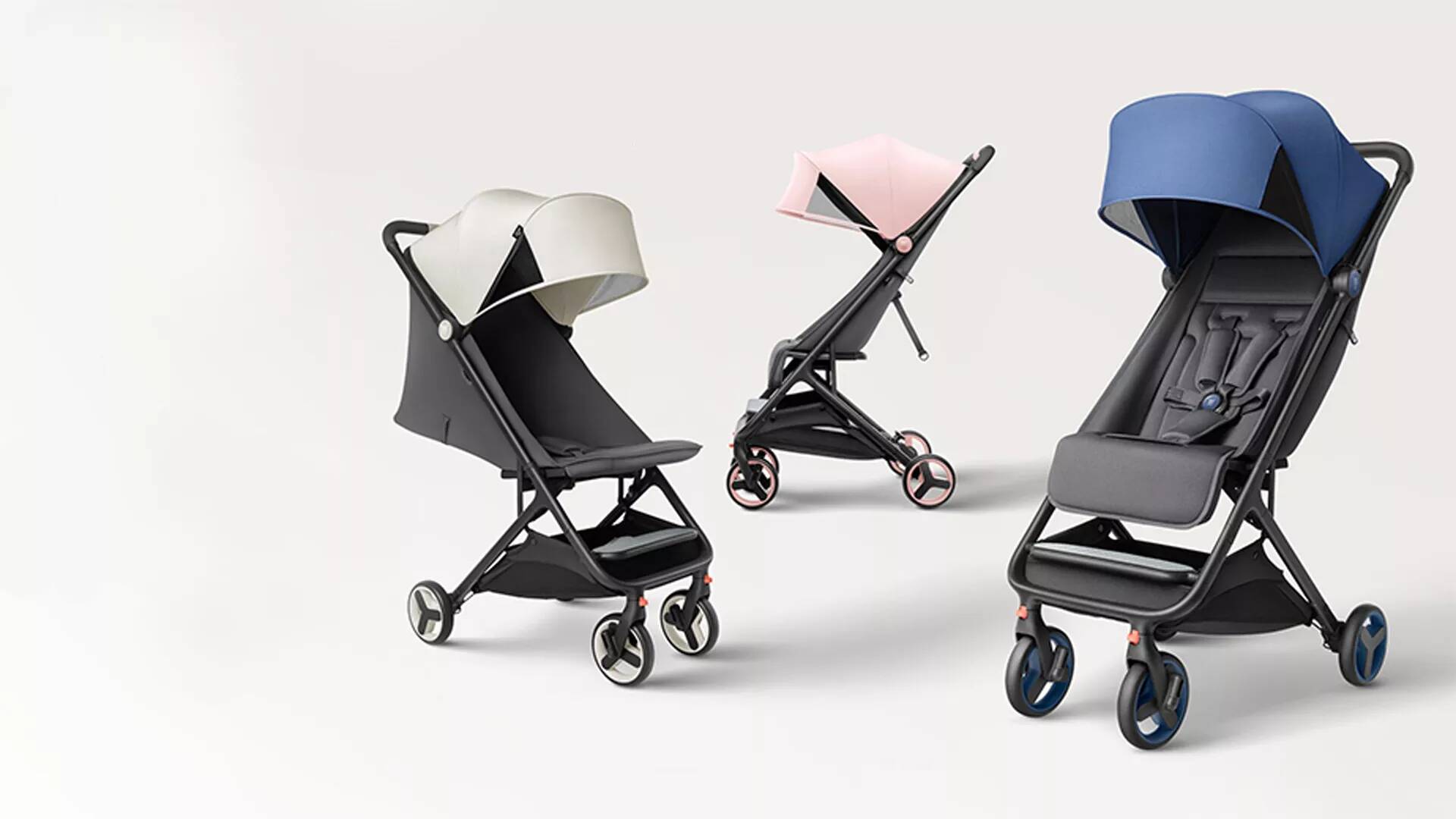 Коляска-трансформер Xiaomi Bunny Folding Stroller Blue (Синий) Коляска-трансформер Xiaomi Bunny Folding Stroller Blue (Синий)