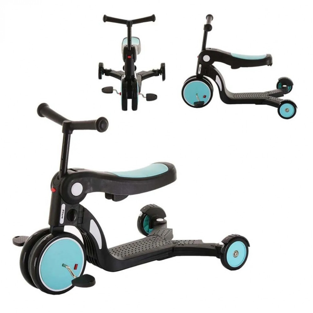 Детский самокат-беговел Xiaomi Bebehoo Deformation Stroller DGN5-2 Blue (Синий)