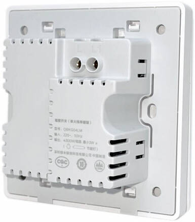 Выключатель одинарный Aqara Smart Wall Switch (QBKG04LM) White (Белый)