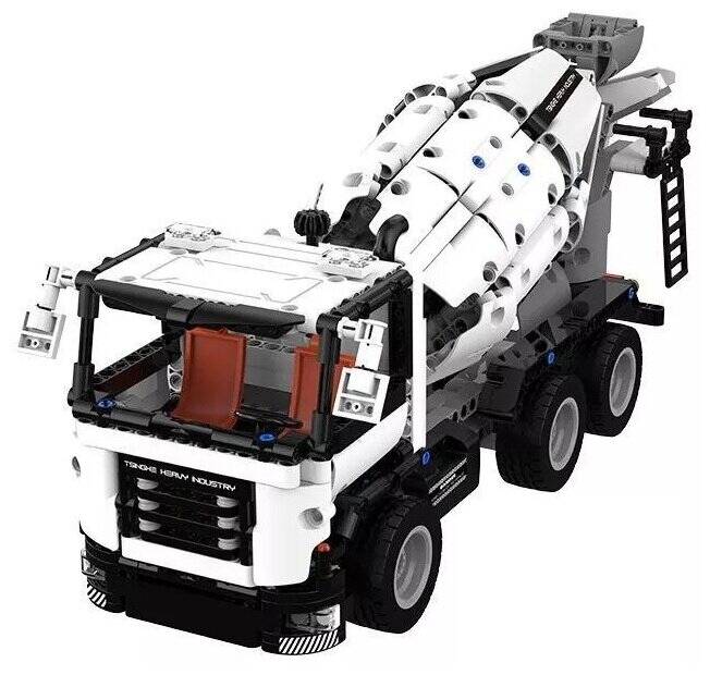 Конструктор магнитный бетоновоз Xiaomi MITU Engineering Mixer Truck (GCJBJ01IQI) White (Белый)