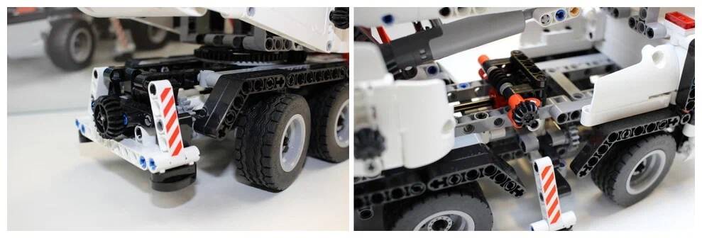 Конструктор подъемный кран Xiaomi Mitu Building Blocks Mobile Engineering Crane (MTJM03IQI) White (Белый)