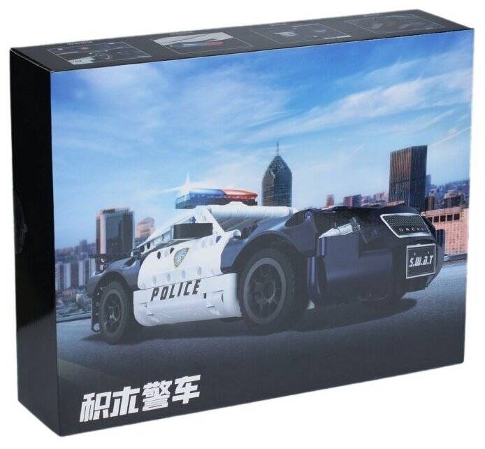 Конструктор Onebot Police Car (OBCJJC22AIQI) Blue (Синий) Конструктор Onebot Police Car (OBCJJC22AIQI) Blue (Синий)